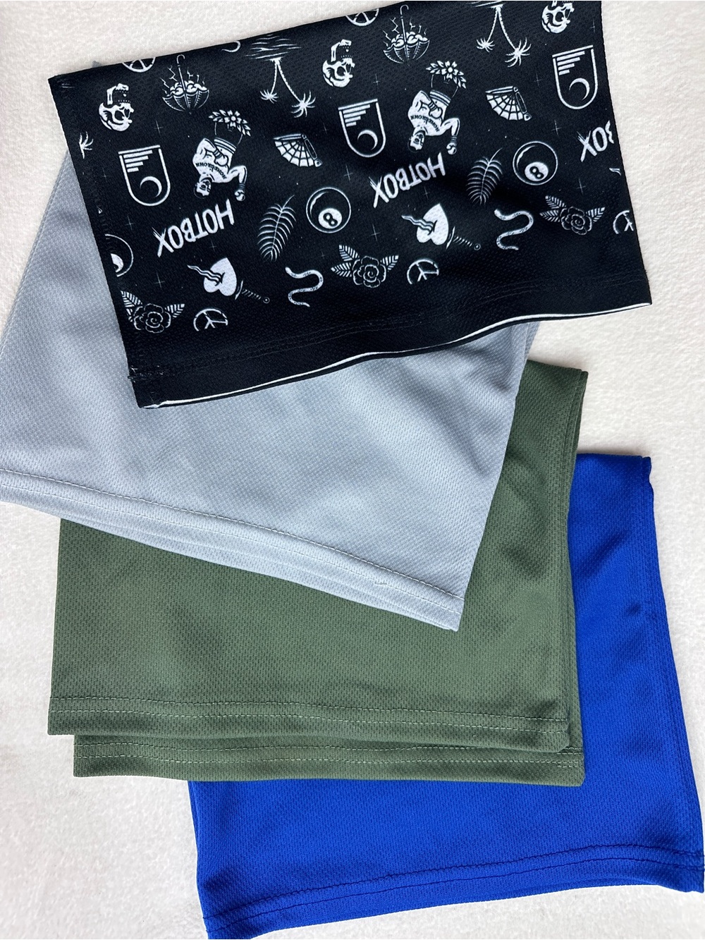 Multifunctional Neck Gaiters & Headwear, 4 Pack